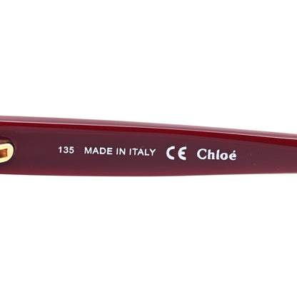 Chloe Acetate Sunglasses CE626 Burgundy 5 of 6