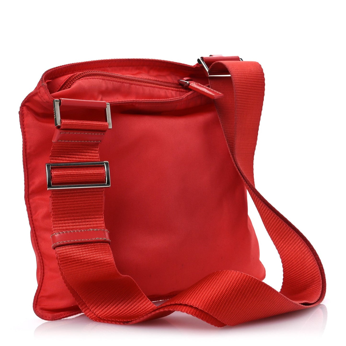 Nylon Vela Flat Messenger Bag Corallo