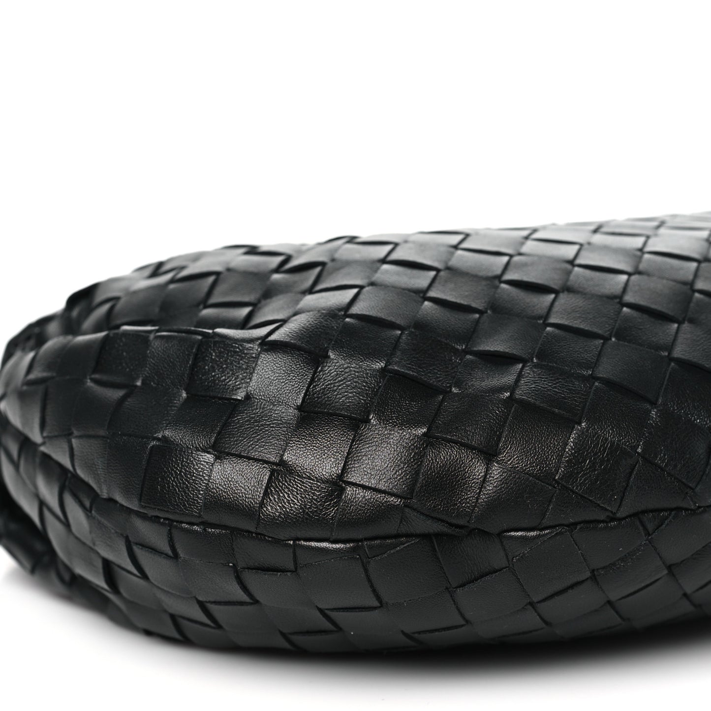 Nappa Intrecciato Teen Jodie Hobo Black