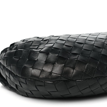 Bottega Veneta Nappa Intrecciato Teen Jodie Hobo Black 9 of 10