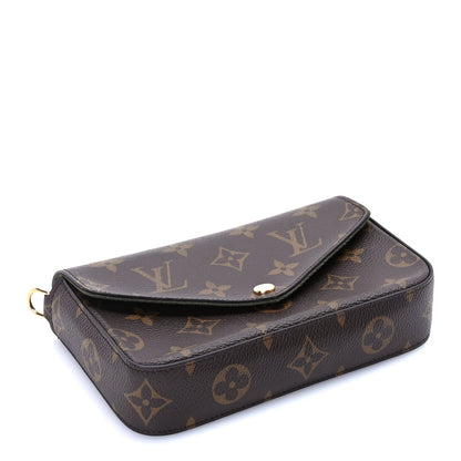 Louis Vuitton Monogram Felicie Strap & Go  Kaki 3 of 8