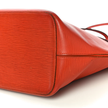 Louis Vuitton Epi Neverfull MM Piment 11 of 34