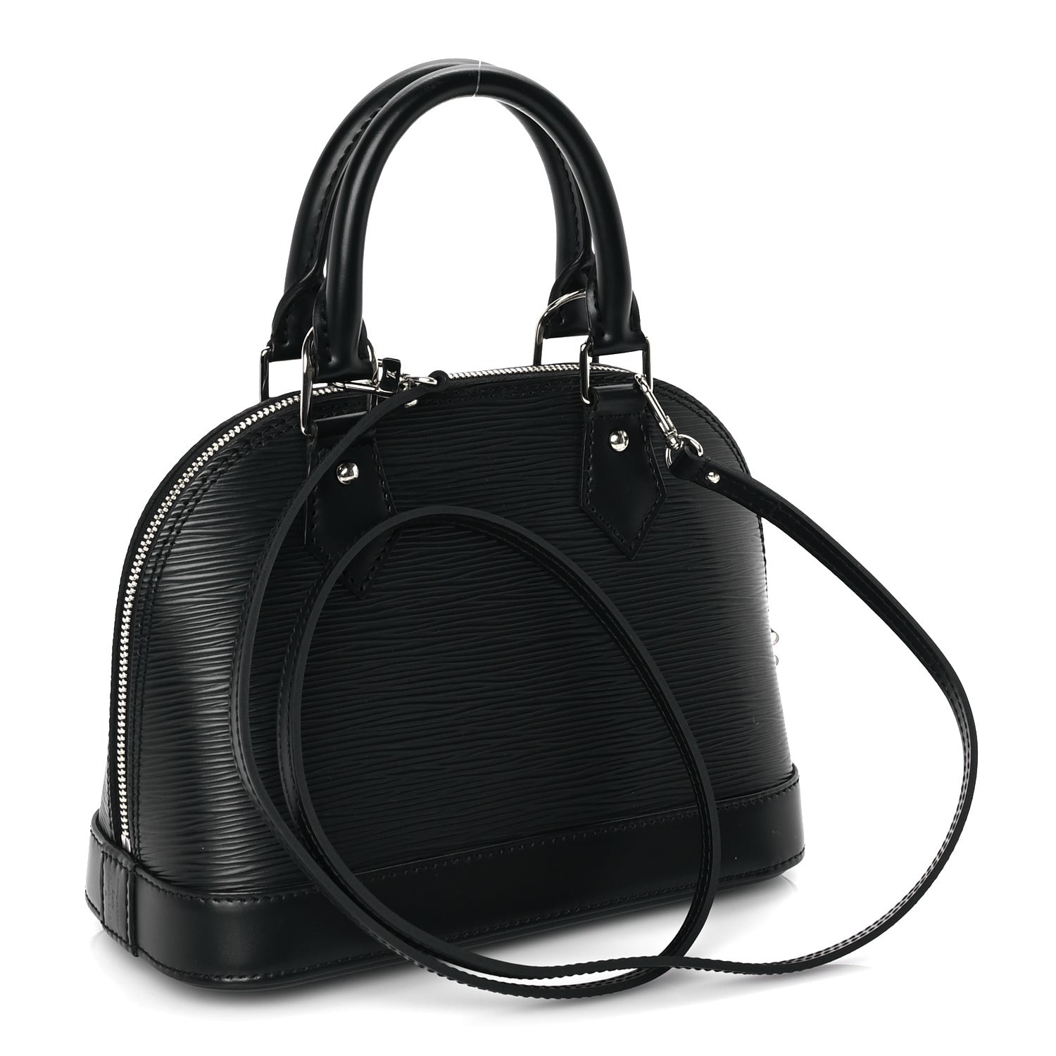 Louis Vuitton Epi Alma BB Black 2 of 7