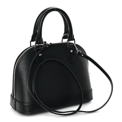 Louis Vuitton Epi Alma BB Black 2 of 7