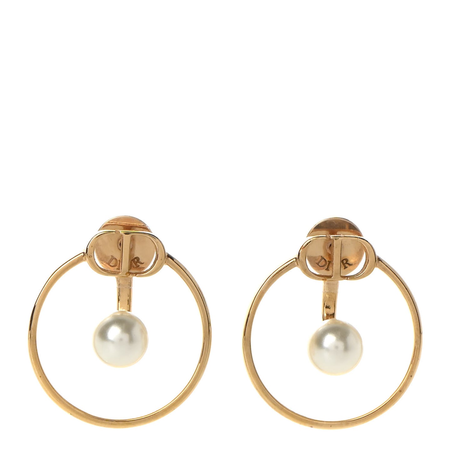 Pearl 30 Montaigne Earrings Gold