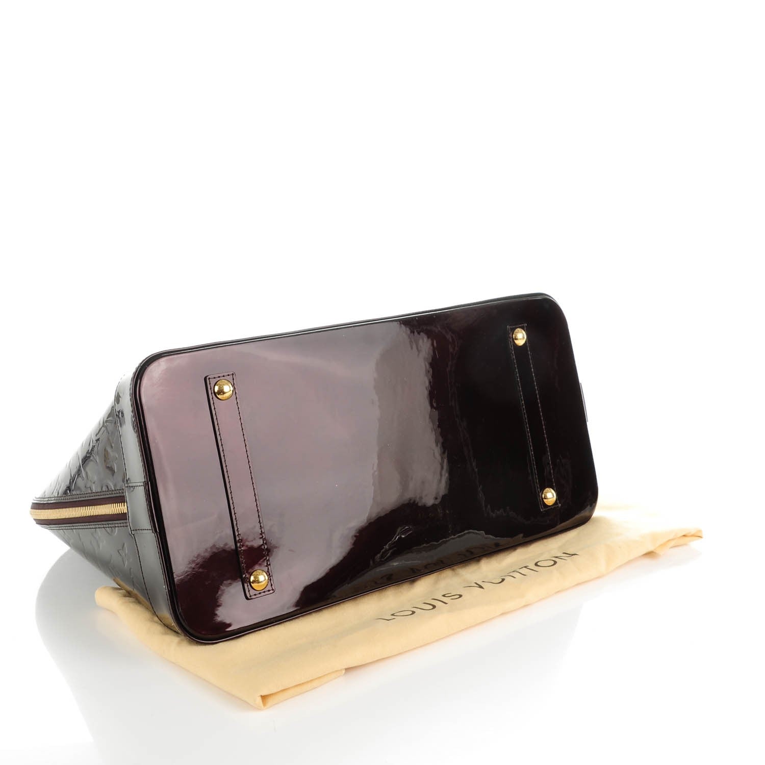 Louis Vuitton Vernis Alma GM Amarante 4 of 9