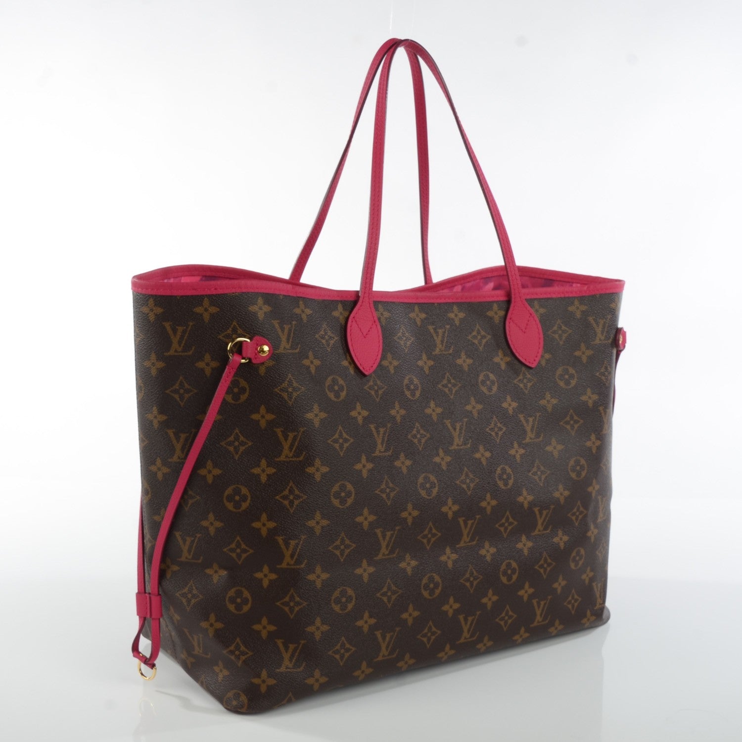 Louis Vuitton Monogram Articles de Voyage Ikat Neverfull GM Rose Indien 3 of 7