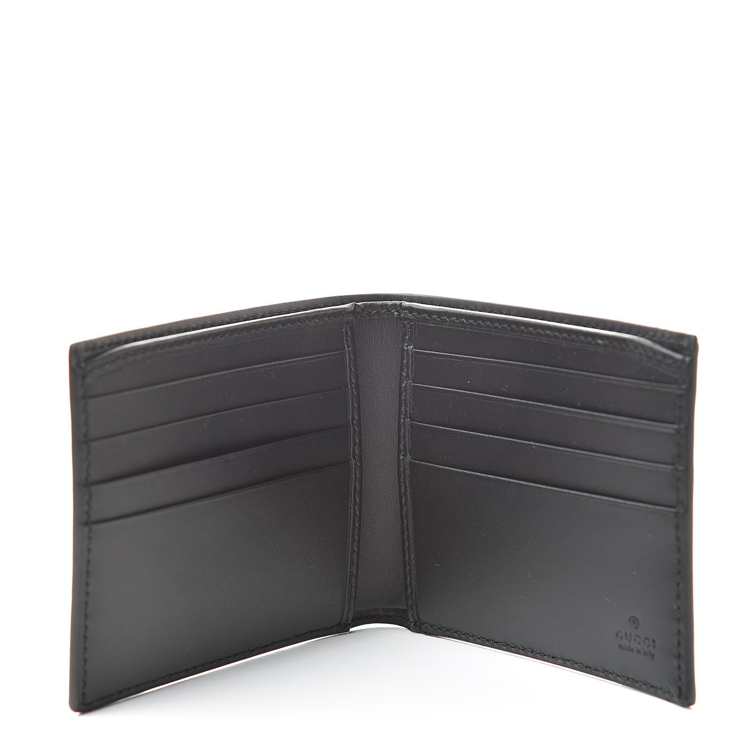 Gucci GG Supreme Monogram Tigers Wallet Black Multicolor 5 of 8