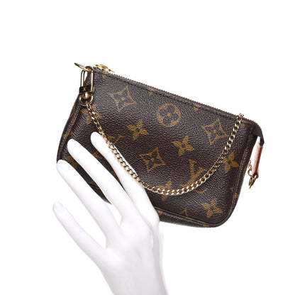 Louis Vuitton Monogram Mini Pochette Accessories 2 of 7