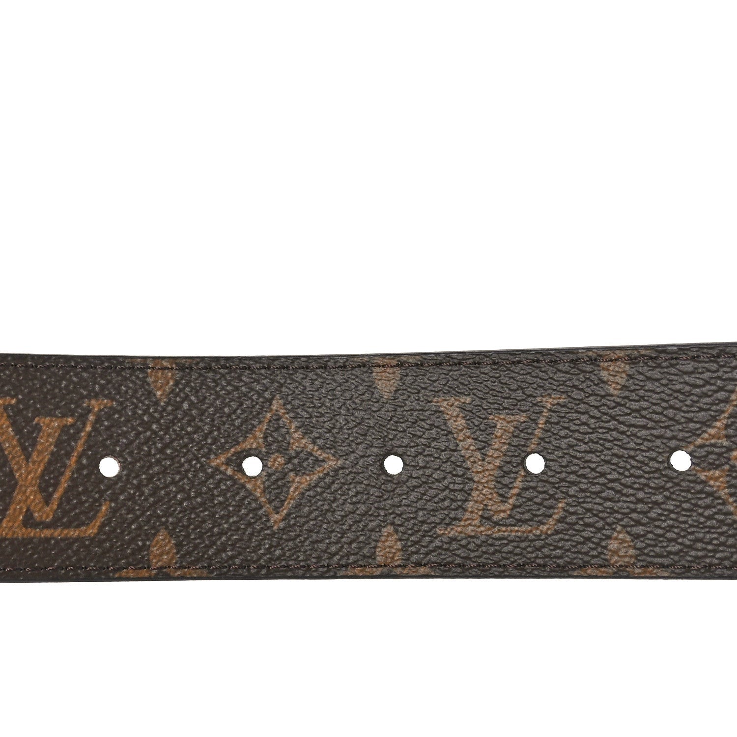 Louis Vuitton Calfskin Monogram 20mm LV Iconic Reversible Belt 90 36 Brown 5 of 5