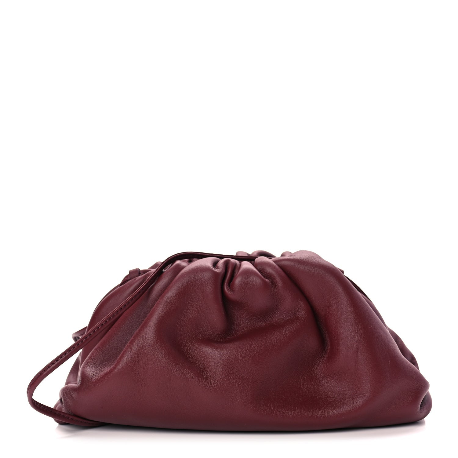 Bottega Veneta Butter Calfskin The Mini Pouch Bordeaux 1 of 9