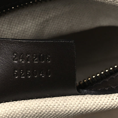 Gucci Monogram Vintage Web Medium Boston Dark Brown 7 of 11