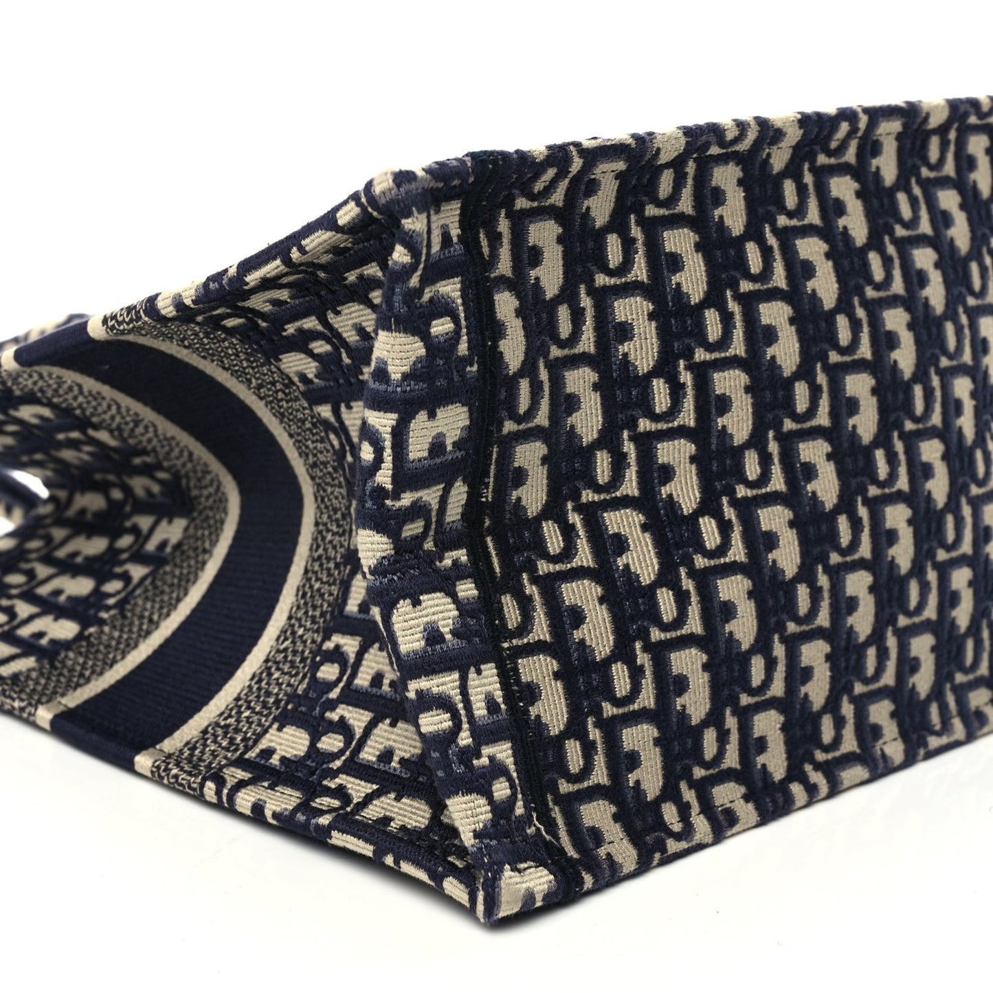 Oblique Medium Book Tote Blue Multicolor