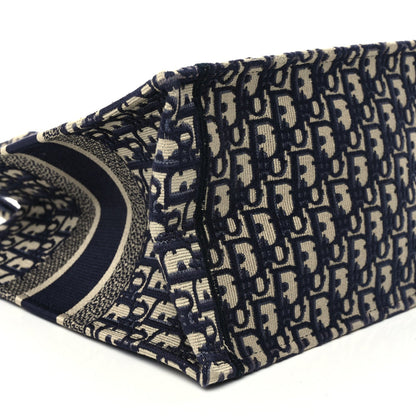 Christian Dior Oblique Medium Book Tote Blue Multicolor 8 of 9
