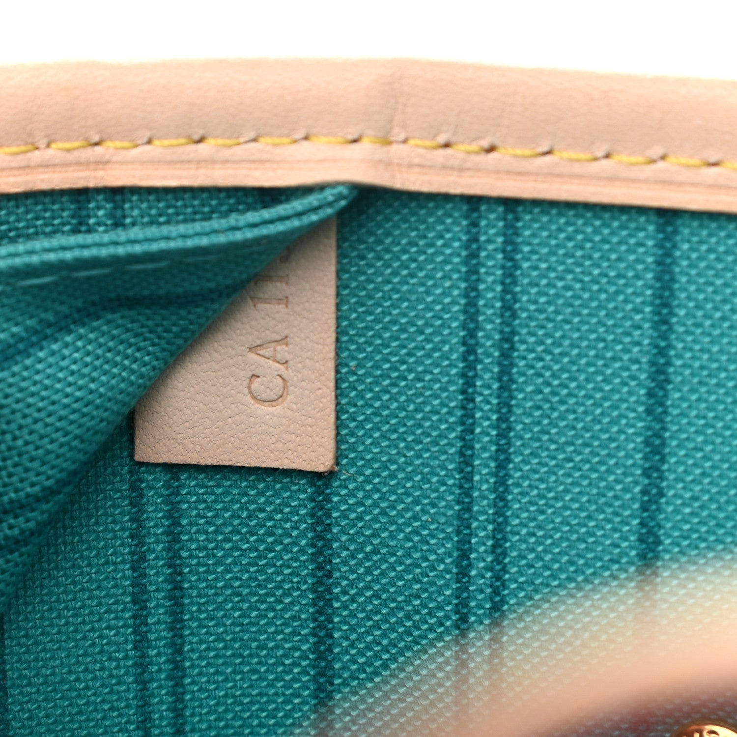 Louis Vuitton Monogram V Neverfull MM Turquoise 8 of 11