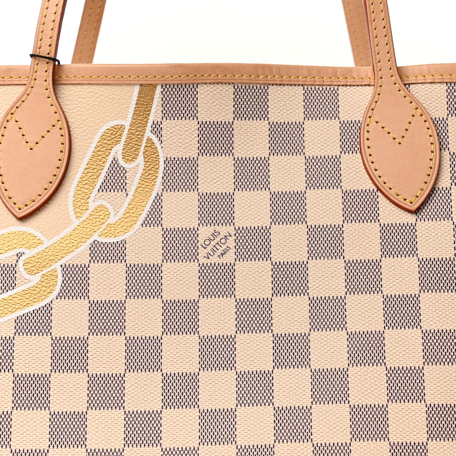 Louis Vuitton Damier Azur Nautical Neverfull MM 6 of 8