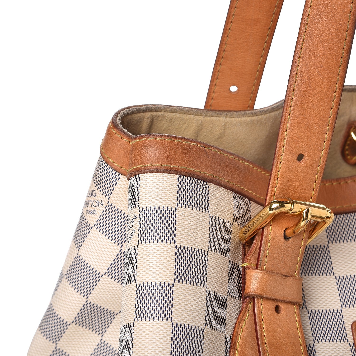 Louis Vuitton Damier Azur Hampstead MM 19 of 25