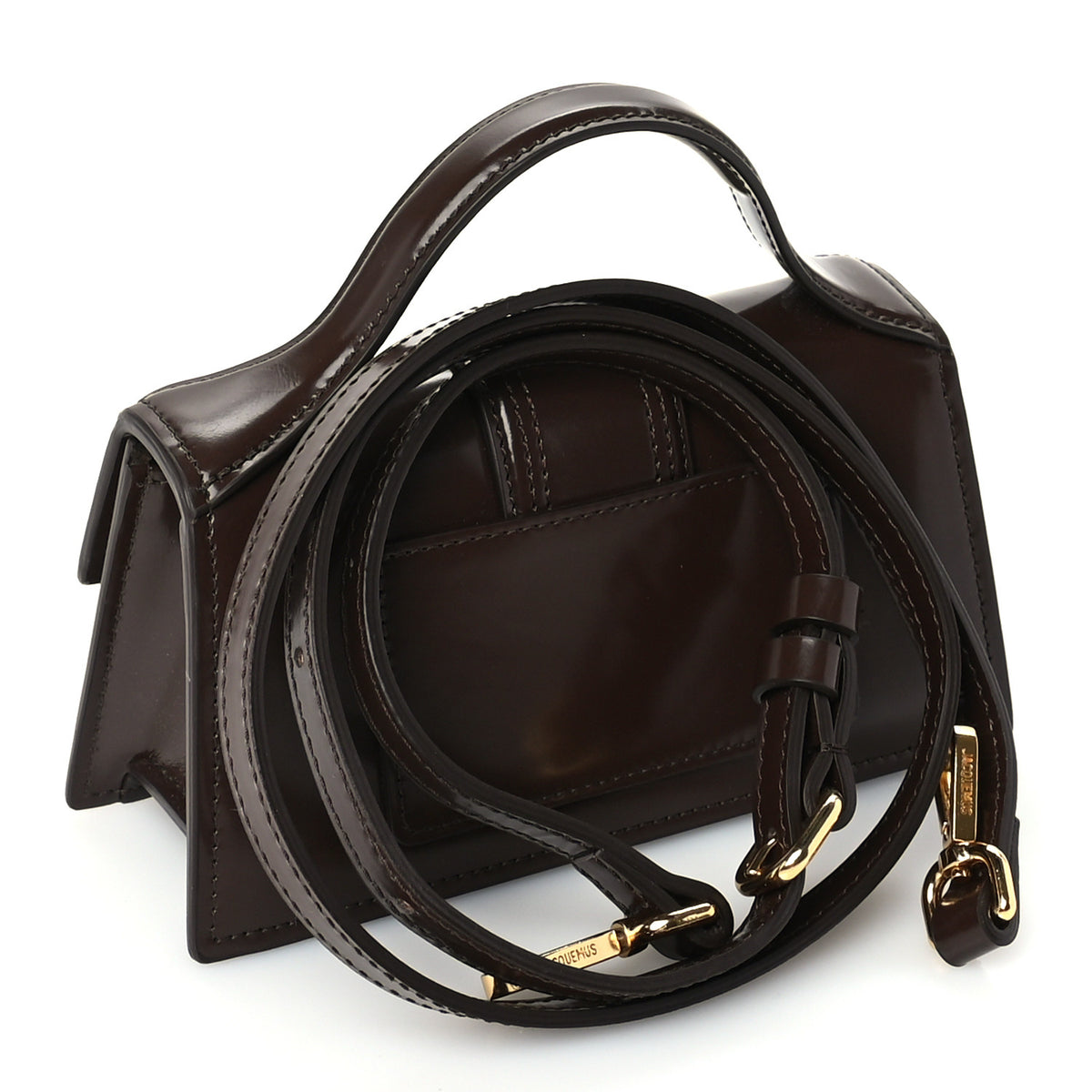 Glazed Calfskin Le Bambino Brown