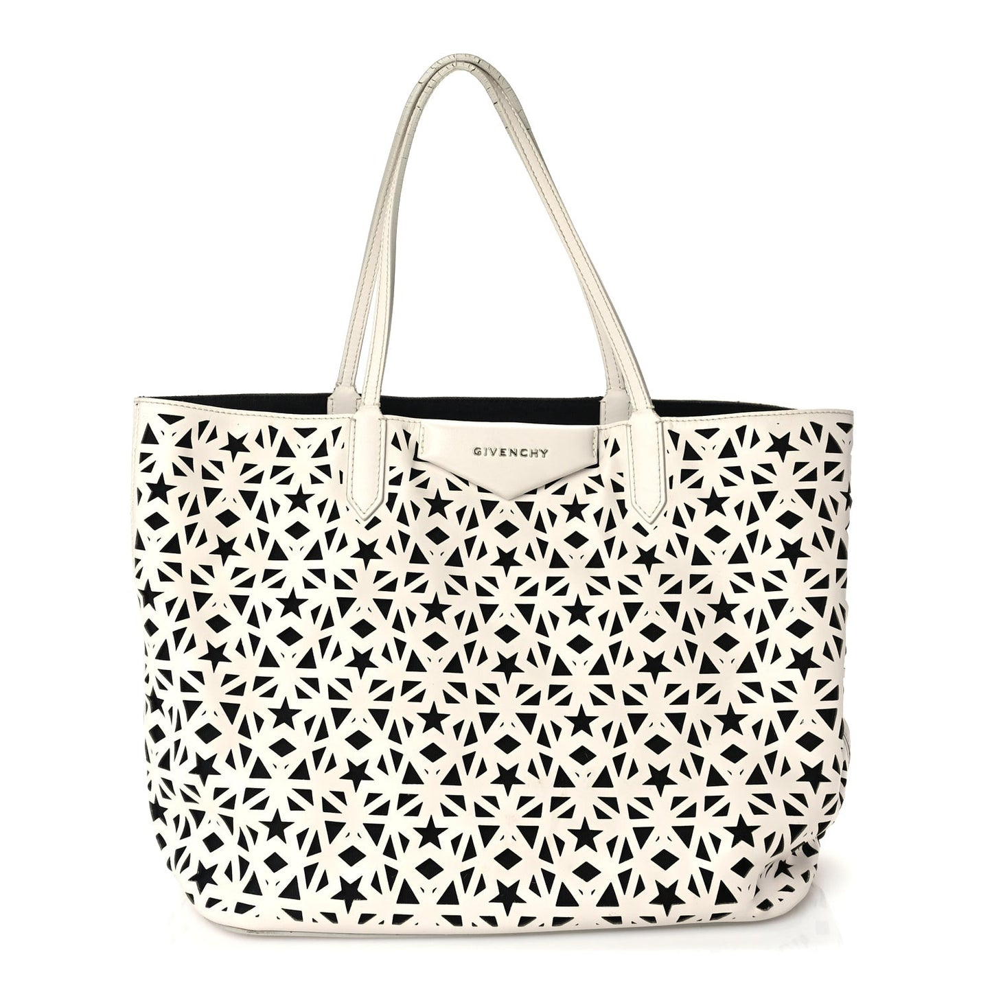 Calfskin Lazer Cut Medium Antigona Tote