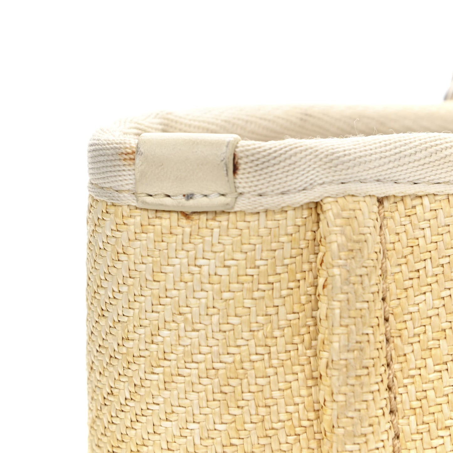 Canvas Mini Deauville Tote Light Yellow