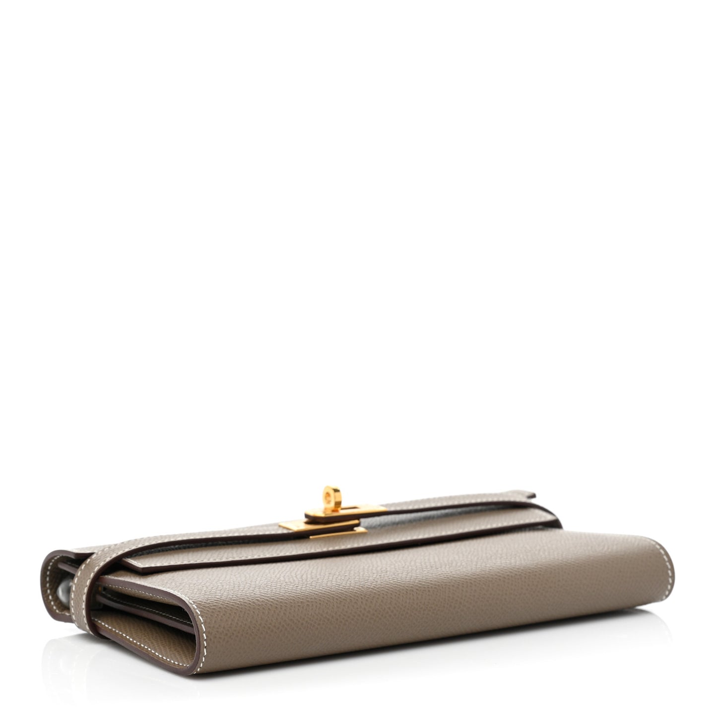 Epsom Kelly Longue Wallet Etoupe