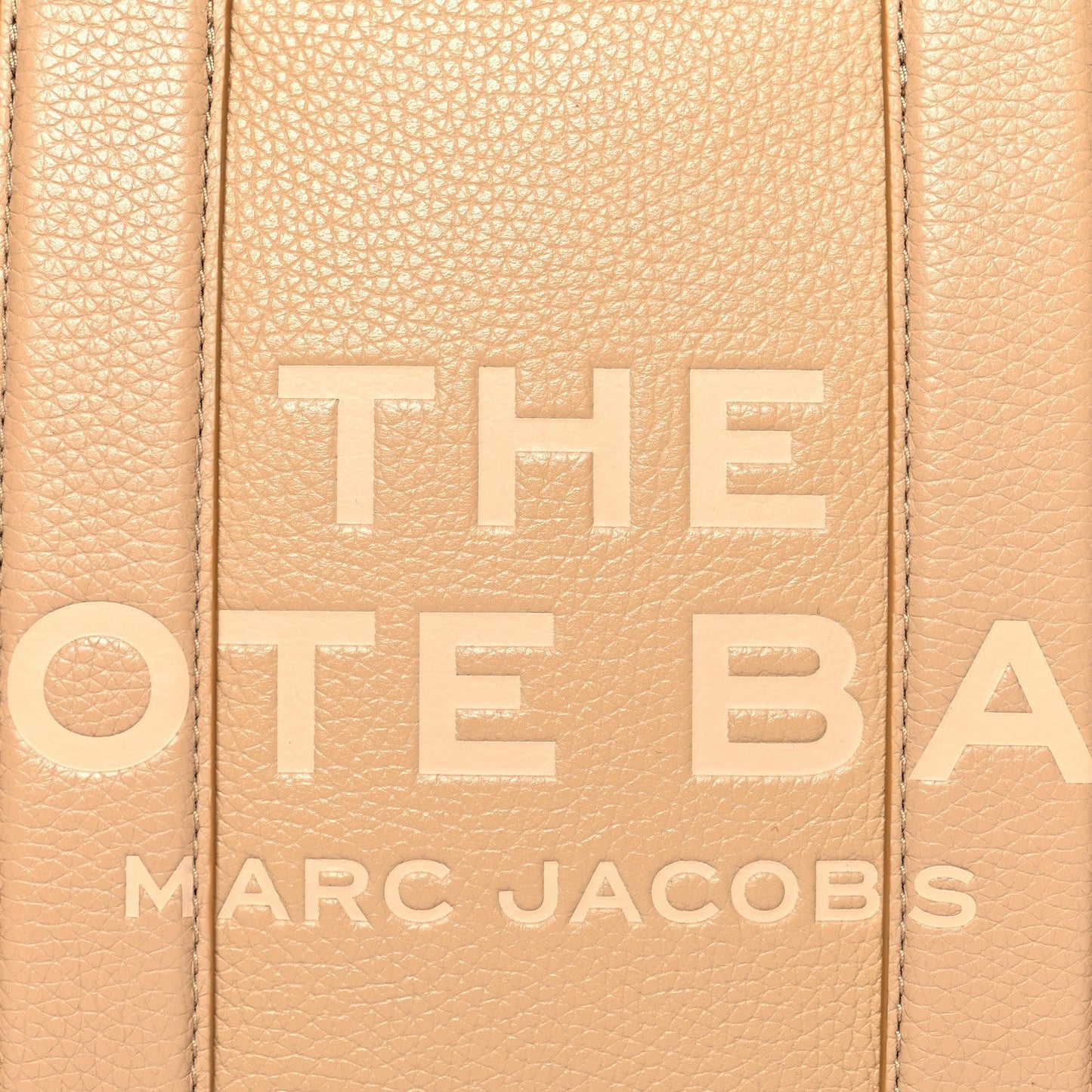 Grained Calfskin Small The Tote Camel