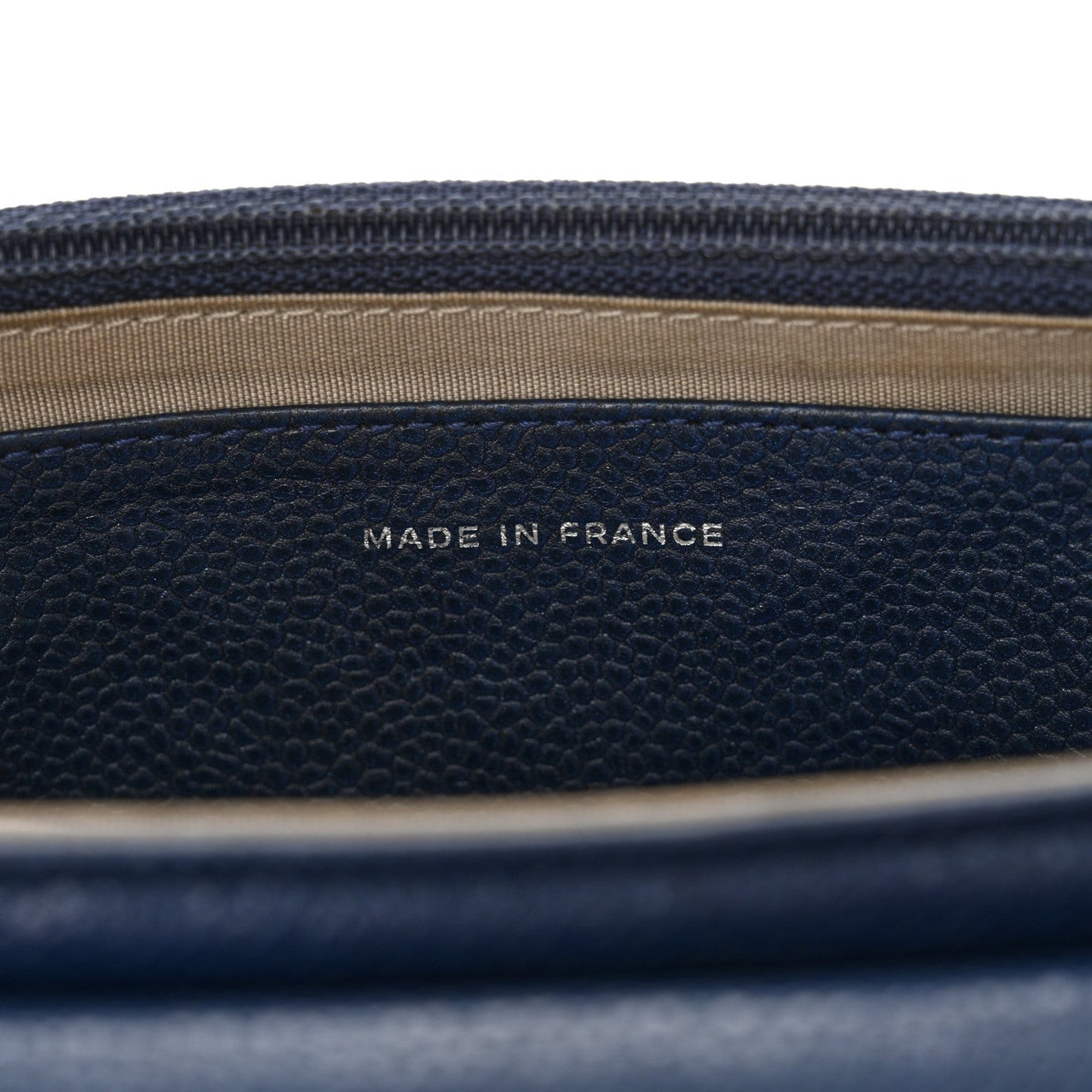 Caviar Half Moon Wallet On Chain WOC Navy