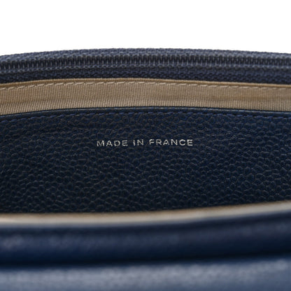 Chanel Caviar Half Moon Wallet On Chain WOC Navy 7 of 7