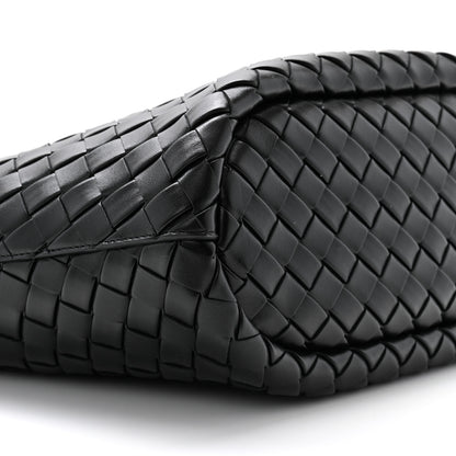 Bottega Veneta Calfskin Intrecciato Picnic Black 9 of 11