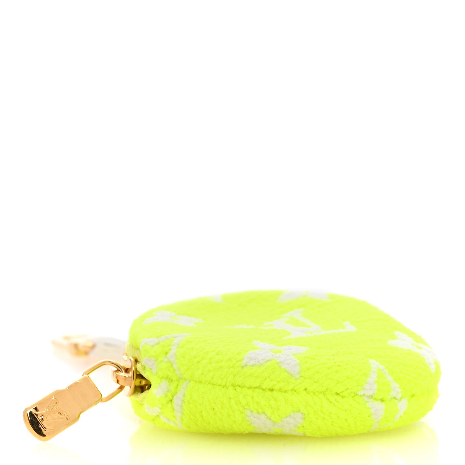 Louis Vuitton Monogram Match Tennis Ball Keyring Yellow 3 of 6