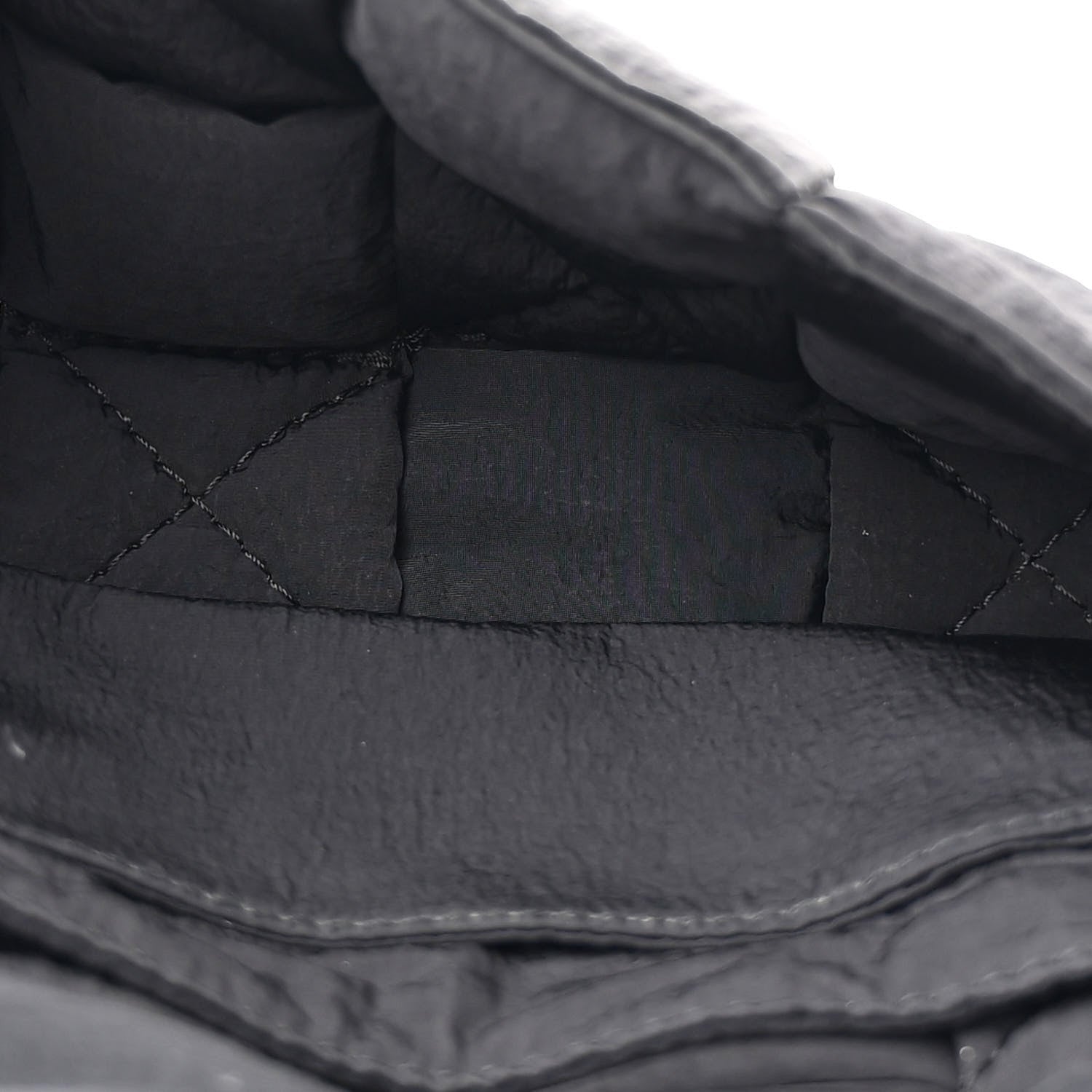 Bottega Veneta Nylon Intrecciato Padded Tech Mini Cassette Belt Bag Black 5 of 7