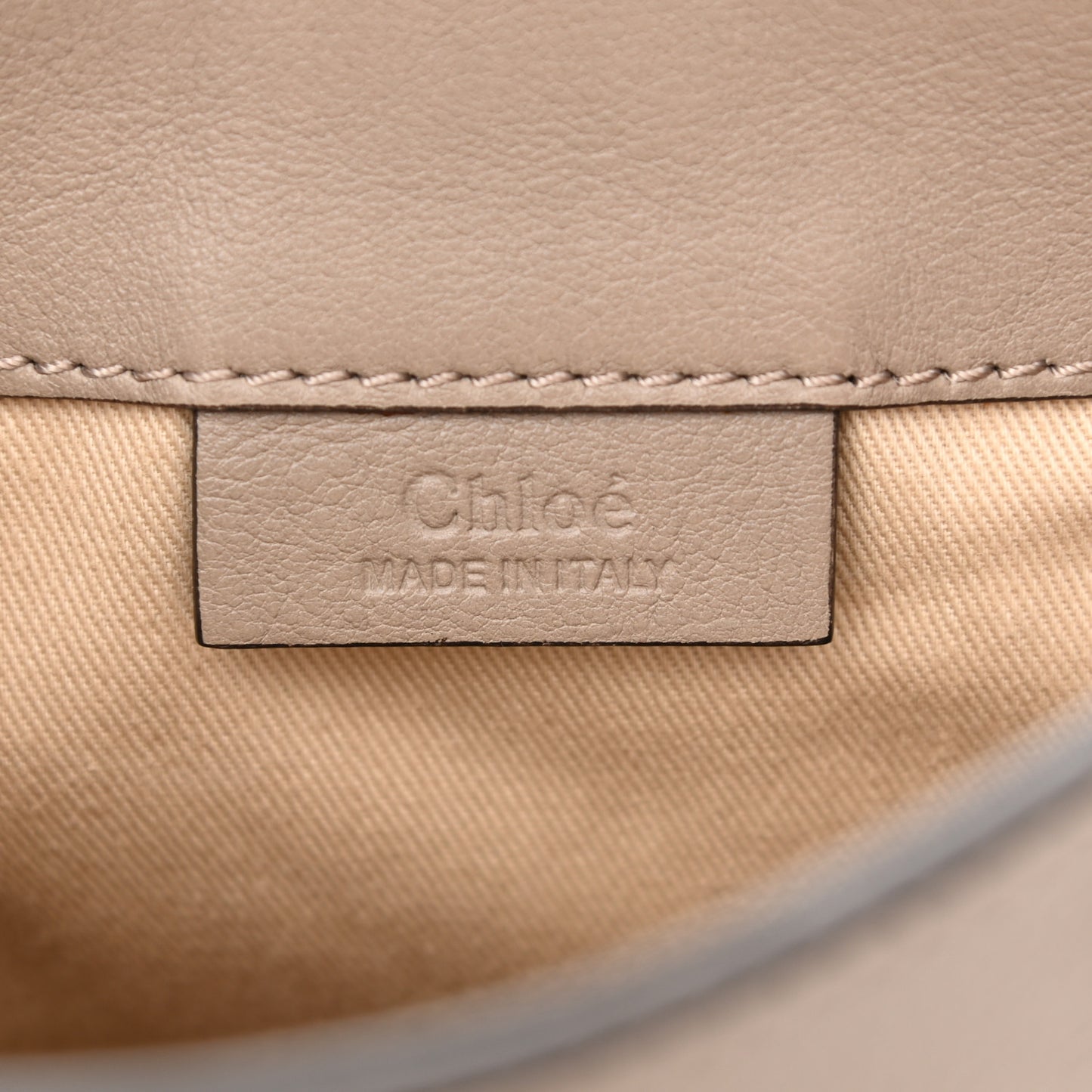 Suede Calfskin Mini Faye Backpack Motty Grey