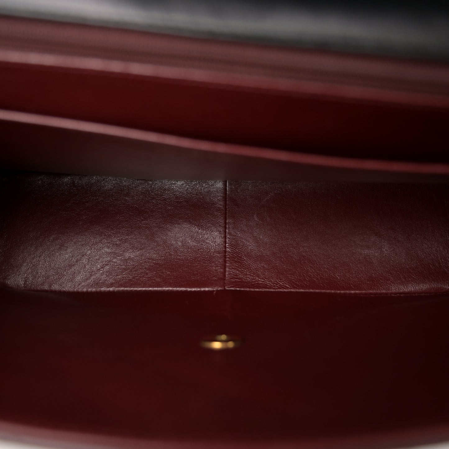 Lambskin Quilted XL Jumbo Single Flap Black