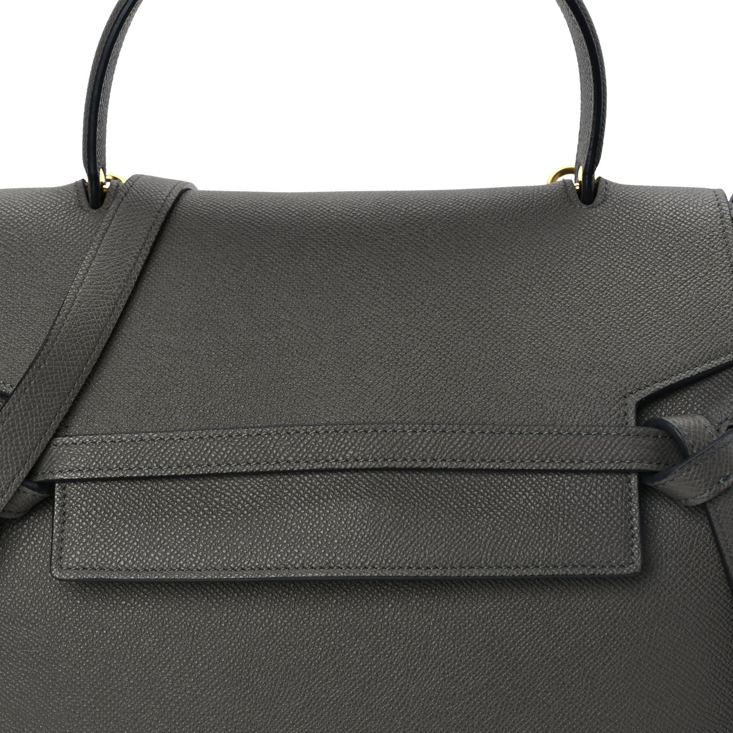 Celine Grained Calfskin Small Belt Bag Grey 6 of 8
