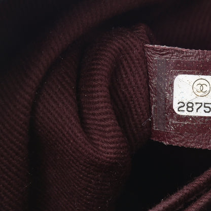 Chanel Caviar Chevron Quilted Mini Coco Handle Flap Black 7 of 9