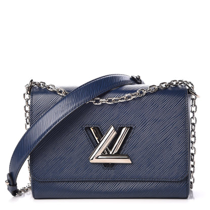 Louis Vuitton Epi Twist Shoulder Bag MM Indigo 1 of 8
