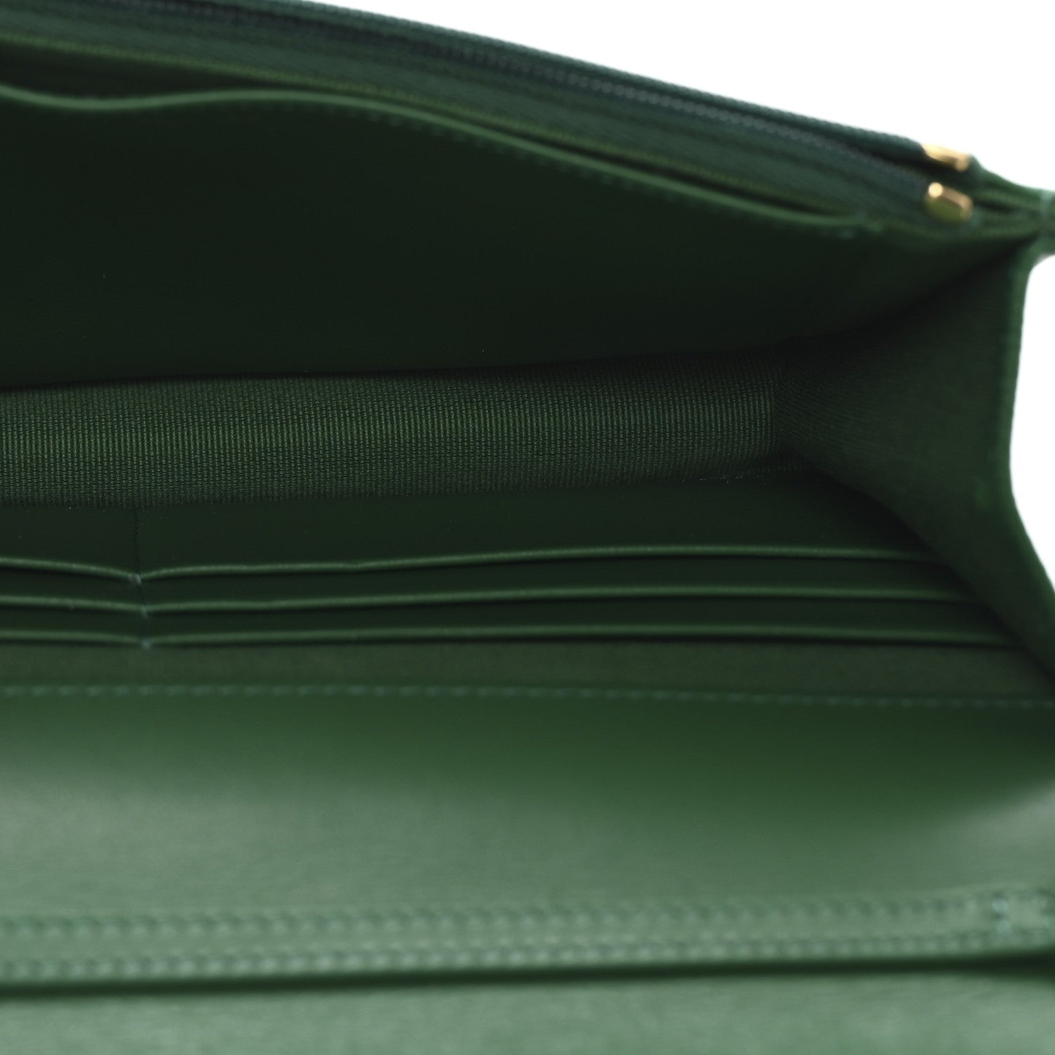 Chanel Caviar Quilted Coco Stamps Wallet On Chain WOC Green 5 of 12