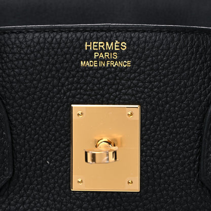 Hermes Togo Birkin 35 Black 6 of 9