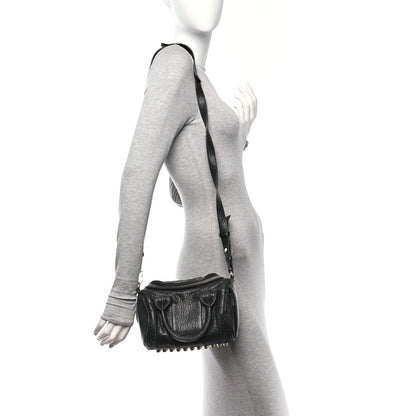 Alexander Wang Pebbled Lambskin Mini Rockie Black Rhodium Hardware 2 of 12