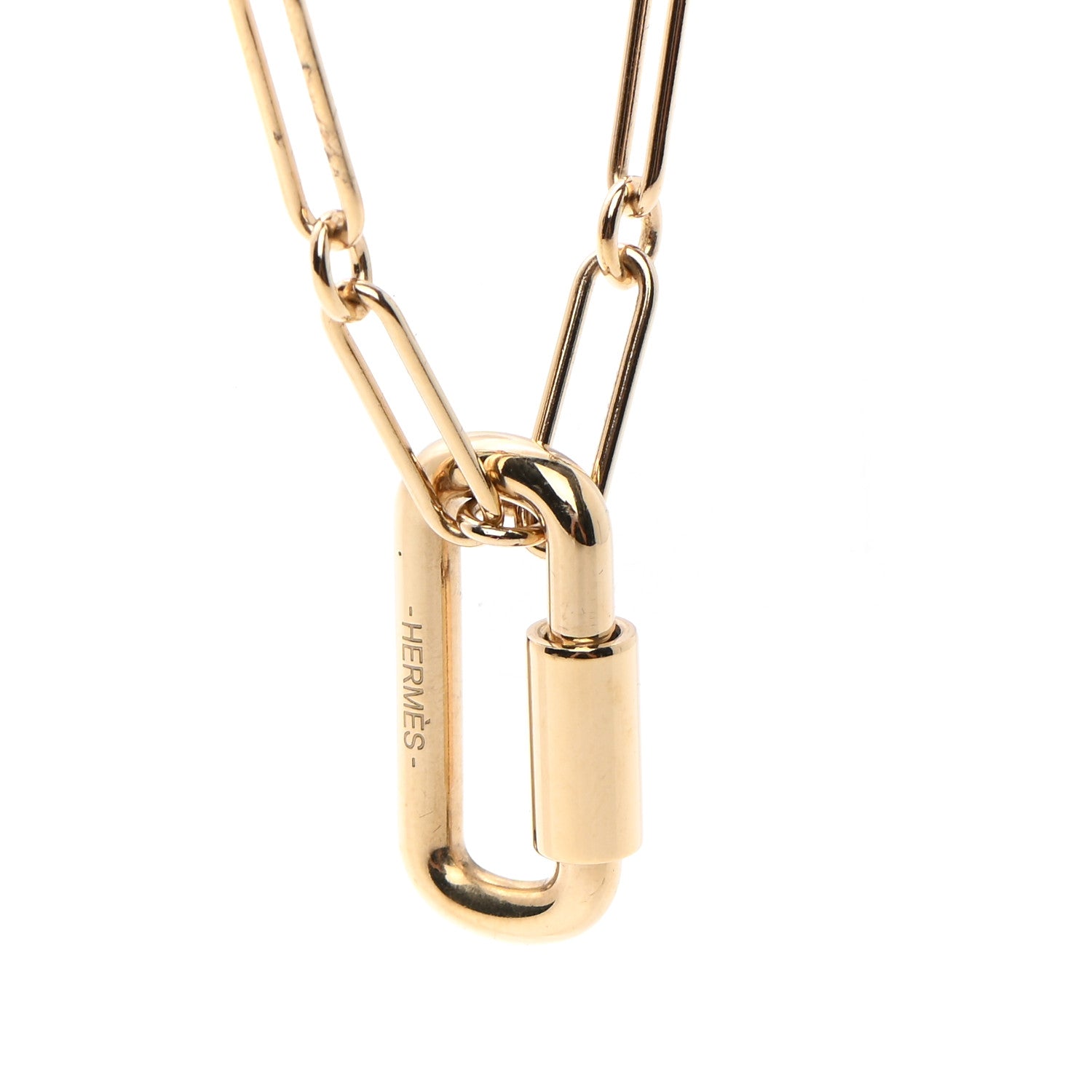 Hermes Permabrass Curiosite Long Necklace 4 of 7