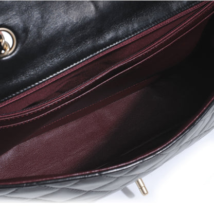 Chanel Lambskin Jumbo Single Flap Black 6 of 8