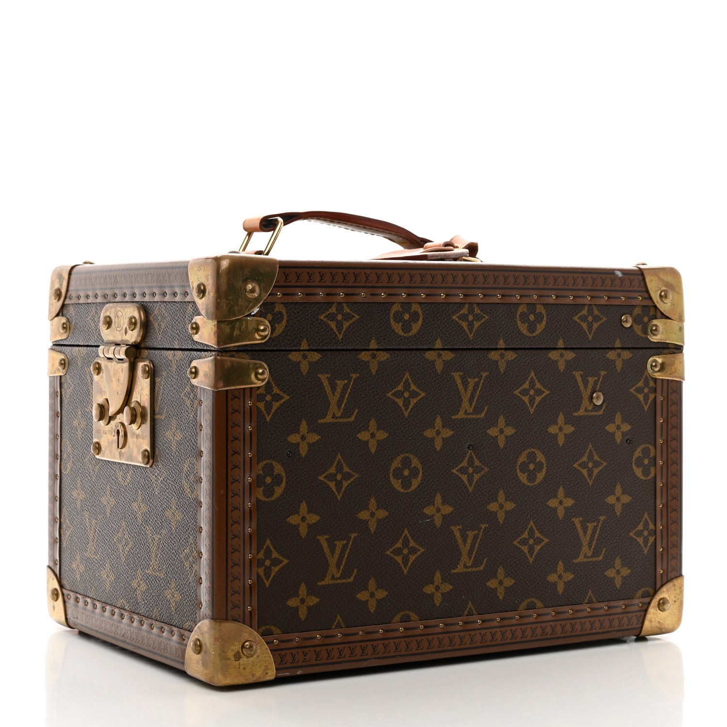 Louis Vuitton Monogram Boite Flacons Beauty Train Trunk Case 2 of 9