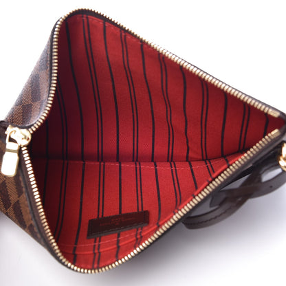 Louis Vuitton Damier Ebene Neverfull MM GM Pochette 5 of 8