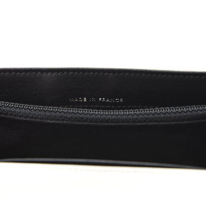 Chanel Calfskin Diamond Stitched Long Flap Wallet Ivory 8 of 10