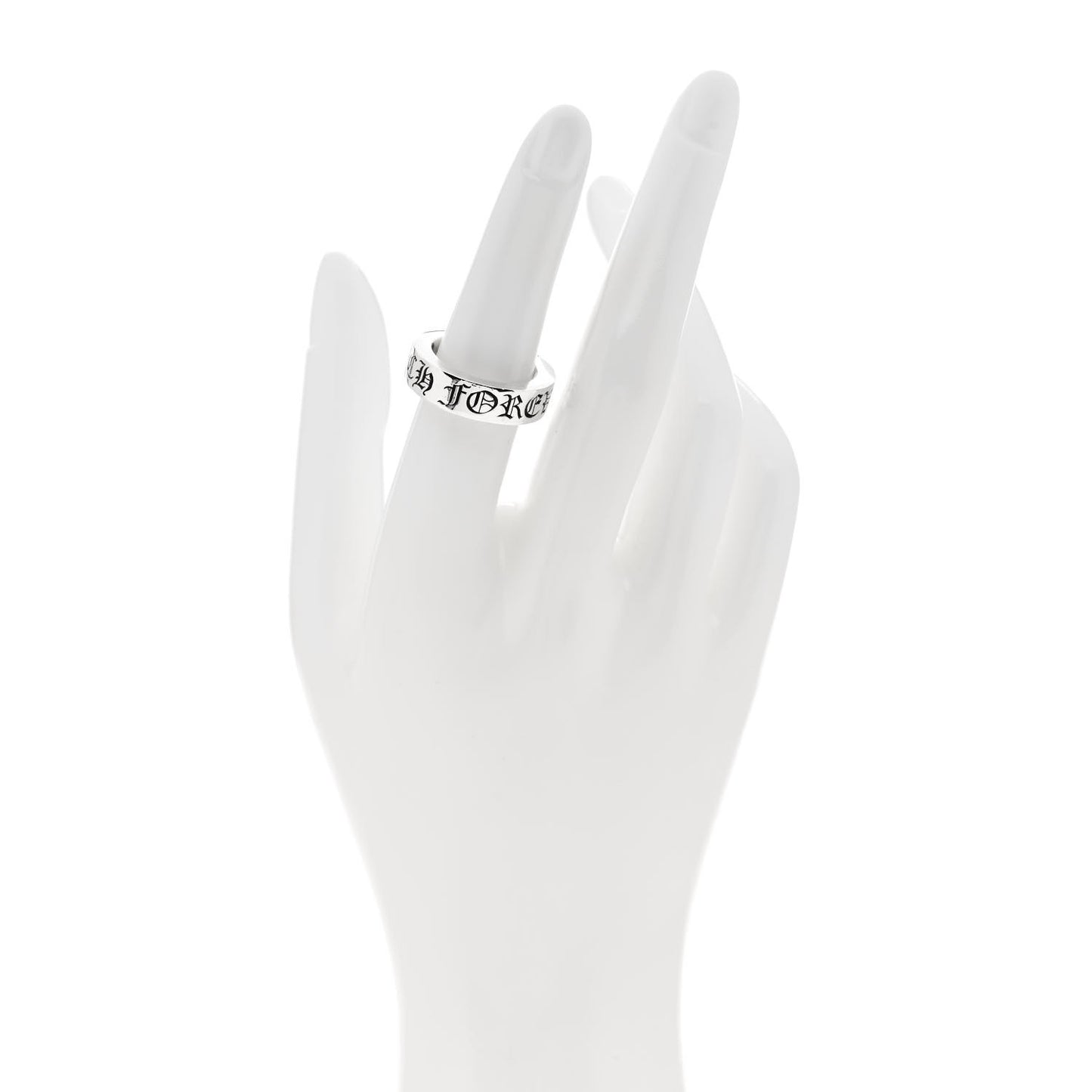 Sterling Silver Forever Spacer Ring 52 6