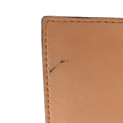 Fendi Nappa FF 1974 Embossed Baguette Miele Scuro 12 of 21