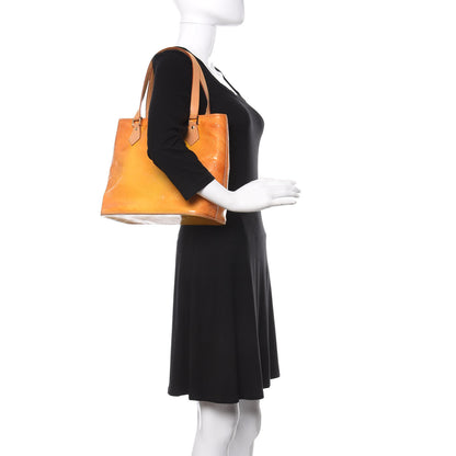 Louis Vuitton Vernis Houston Lime 2 of 15