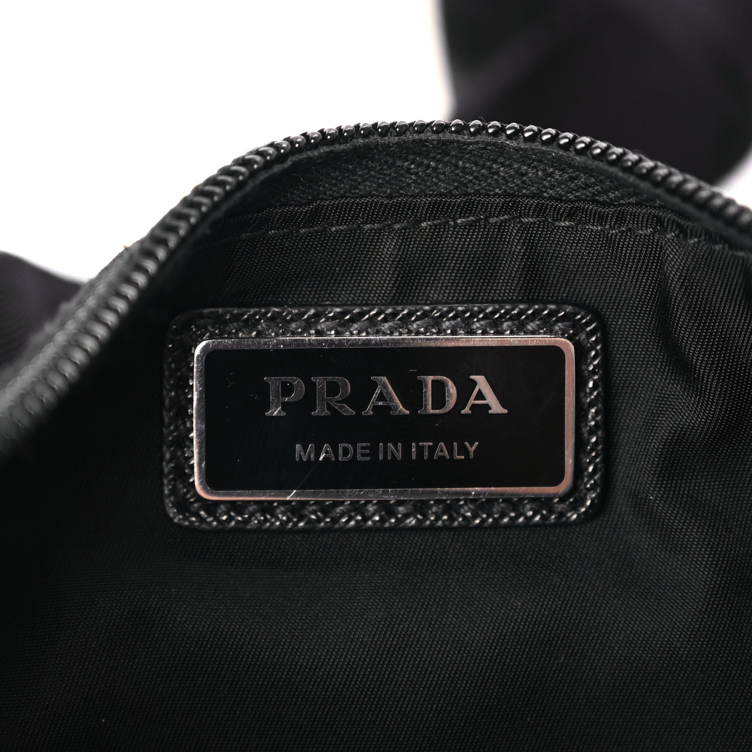 Prada Re-Nylon Saffiano Belt Bag Black 5 of 8