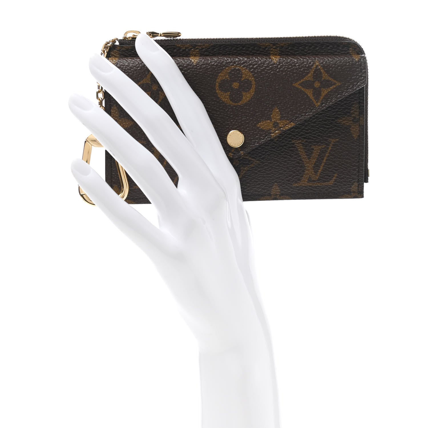 Louis Vuitton Monogram Recto Verso Card Holder Black 2 of 7