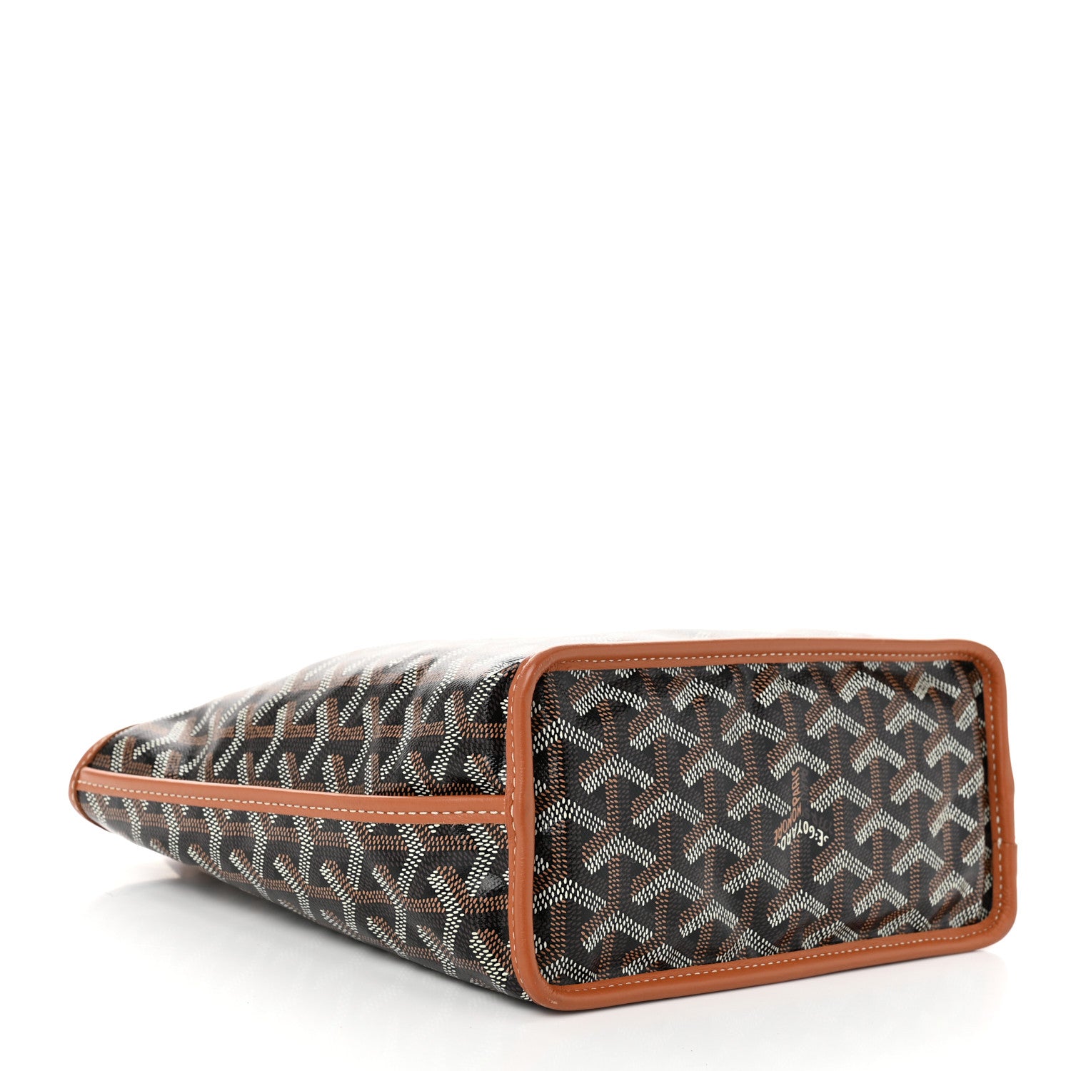 Goyard Goyardine Reversible Mini Anjou Black Gold 7 of 18
